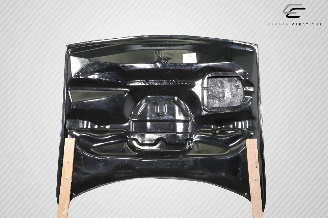 2008-2023 Dodge Challenger Carbon Creations Redeye Look Carbon Fiber Hood - Image 10