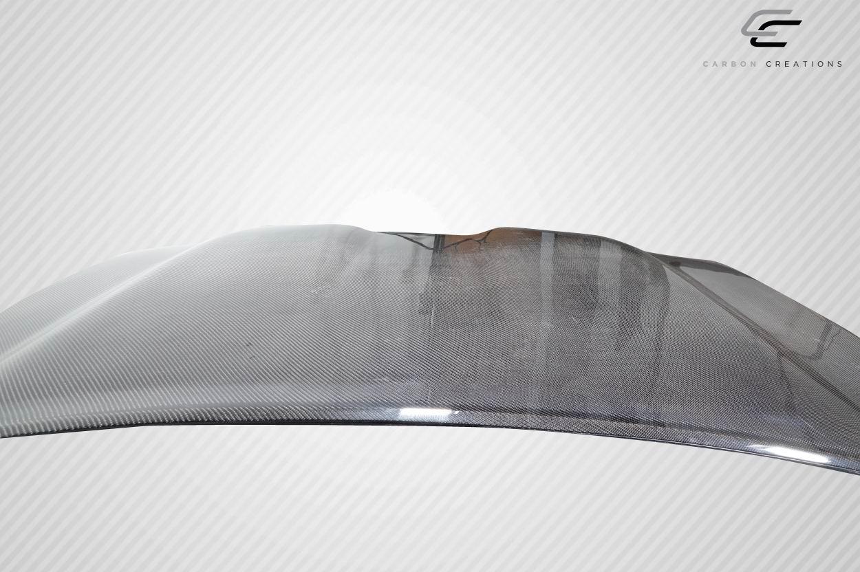 2008-2023 Dodge Challenger Carbon Creations Redeye Look Carbon Fiber Hood - Image 7