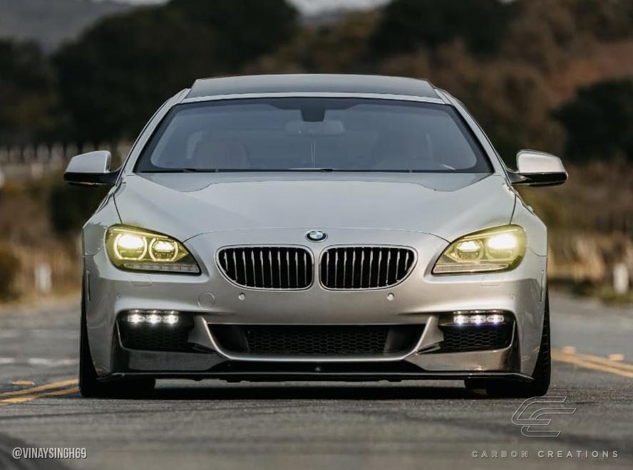 2011-2019 BMW 6 Series Carbon Creations M Tech Carbon Fiber Front Lip - Image 3