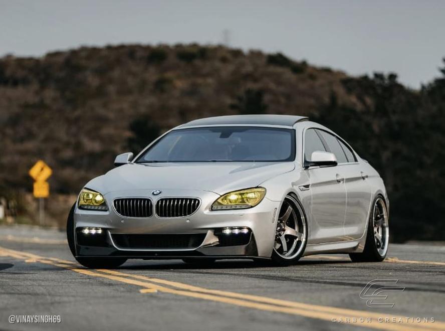2011-2019 BMW 6 Series Carbon Creations M Tech Carbon Fiber Front Lip - Image 4