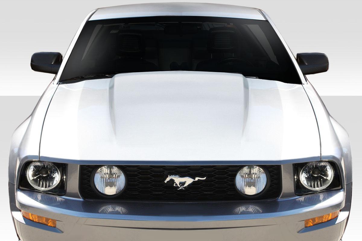 2005-2009 Ford Mustang Duraflex 3" Cowl Hood - Image 1