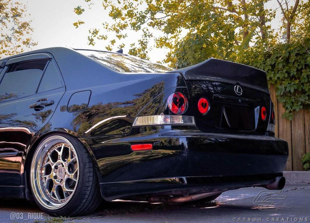 2000-2005 Lexus IS Carbon Creations Blade Carbon Fiber Rear Wing - Image 2