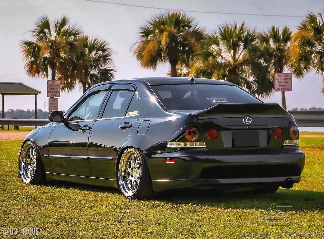 2000-2005 Lexus IS Carbon Creations Blade Carbon Fiber Rear Wing - Image 3