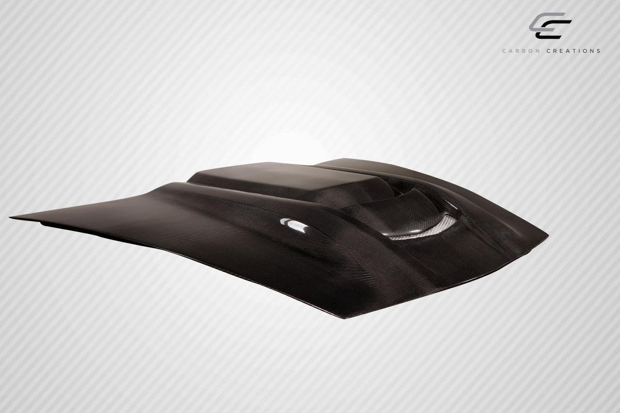 2005-2013 Chevrolet Corvette Carbon Creations ZR1 V2 Carbon Fiber Hood - Image 7