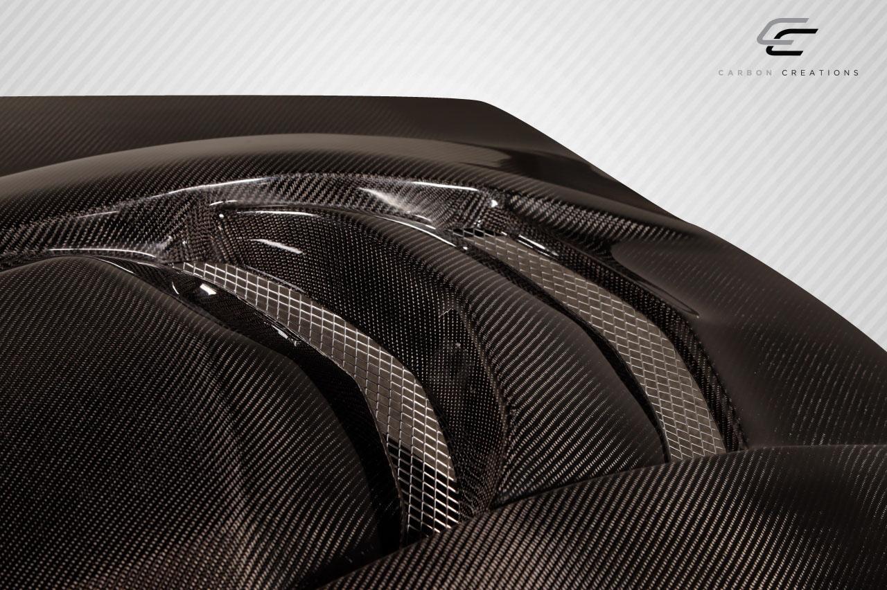 2005-2013 Chevrolet Corvette Carbon Creations ZR1 V2 Carbon Fiber Hood - Image 8