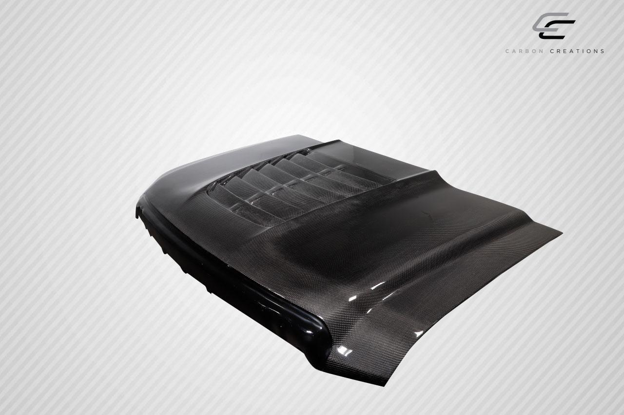 2008-2010 Ford Super Duty Carbon Creations GT500 V2 Carbon Fiber Hood - Image 4