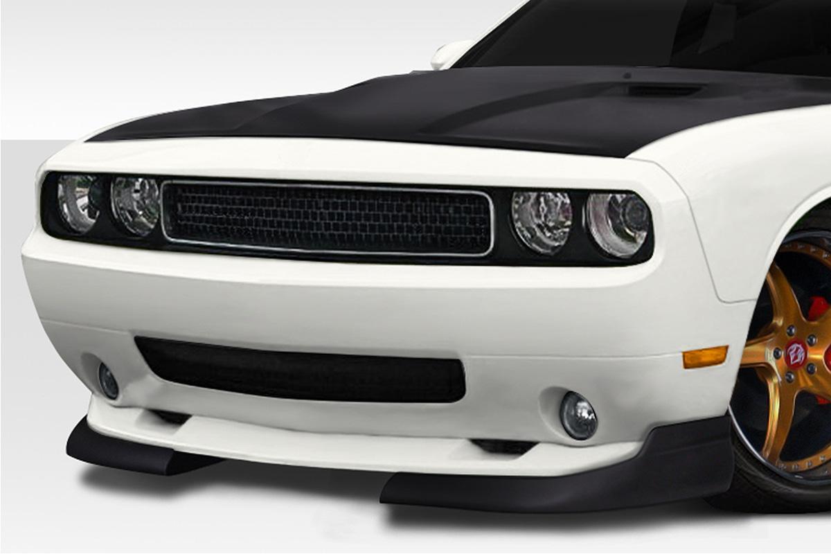 2008-2014 Dodge Challenger Duraflex CVX Front Lip - Image 2