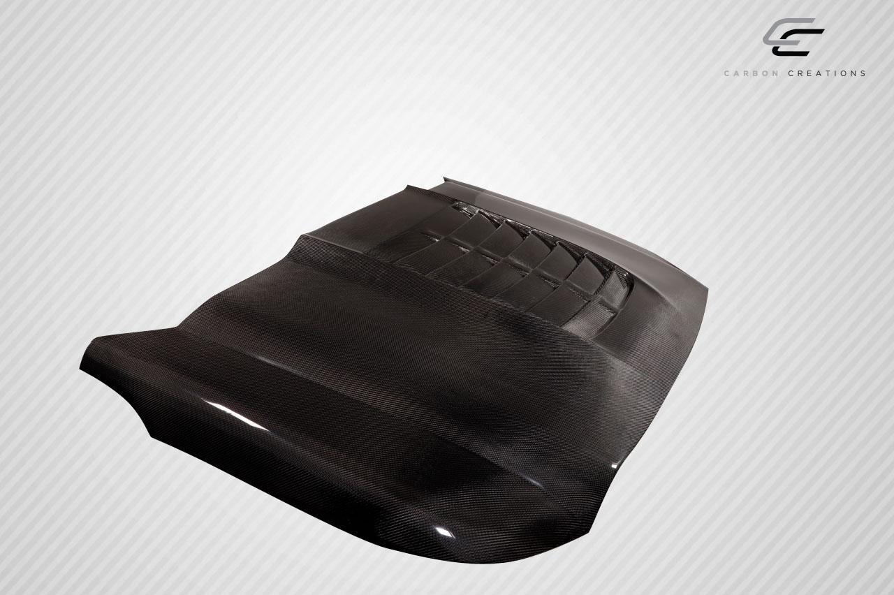 2011-2016 Ford Super Duty Carbon Creations GT500 V2 Carbon Fiber Hood - Image 3