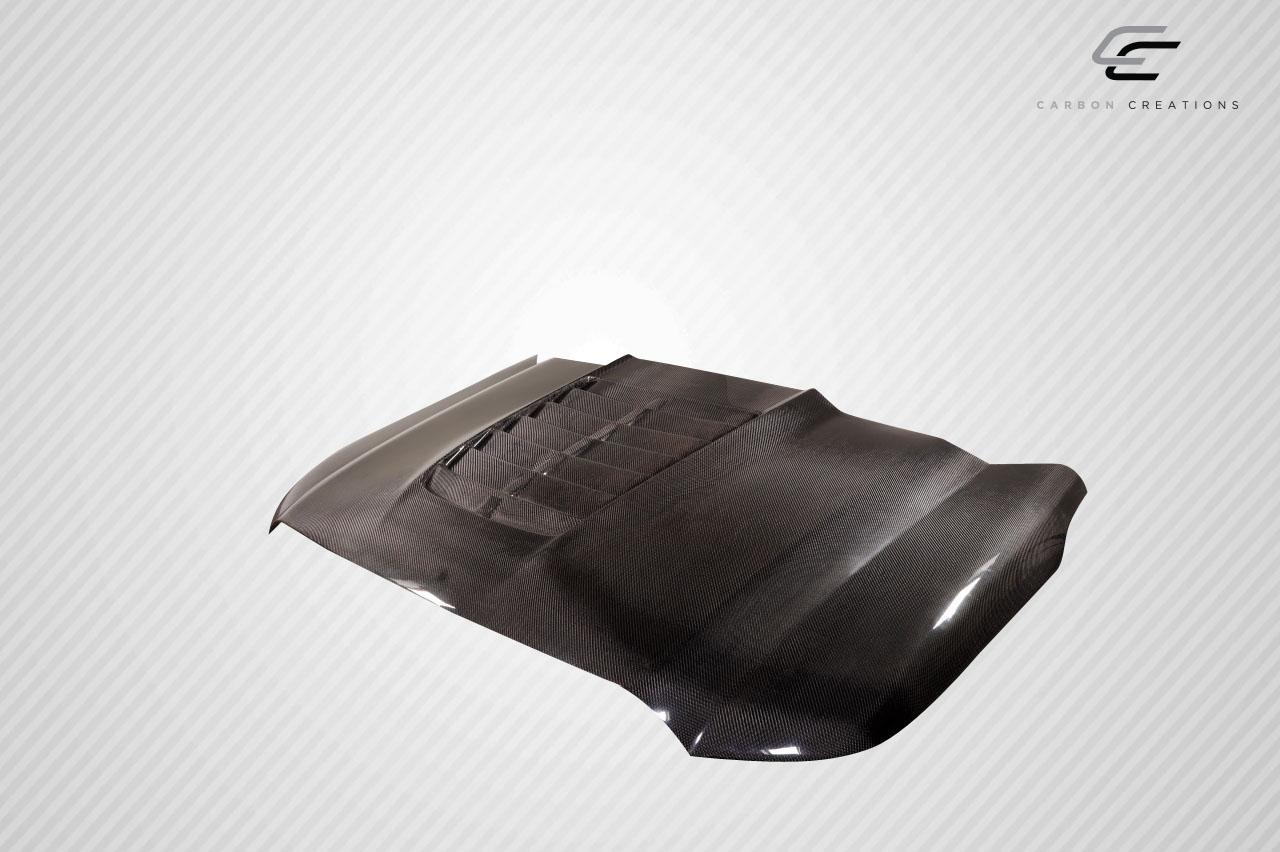 2011-2016 Ford Super Duty Carbon Creations GT500 V2 Carbon Fiber Hood - Image 4