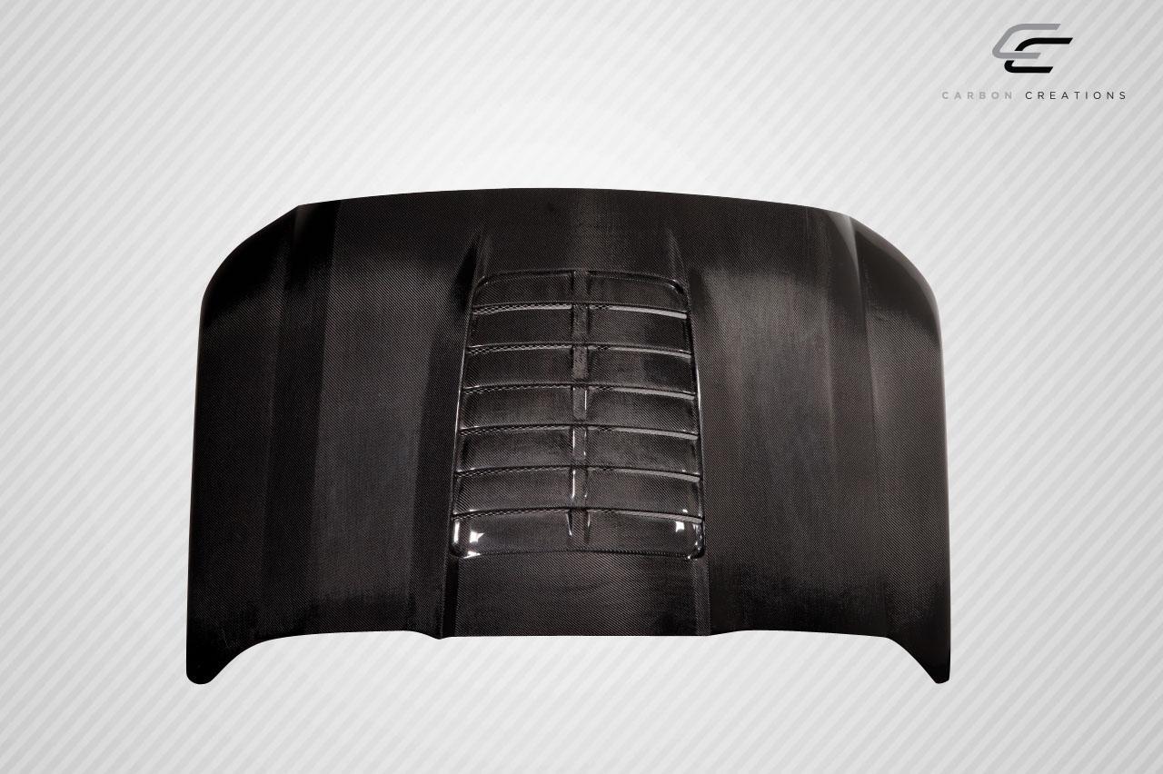 2011-2016 Ford Super Duty Carbon Creations GT500 V2 Carbon Fiber Hood - Image 9