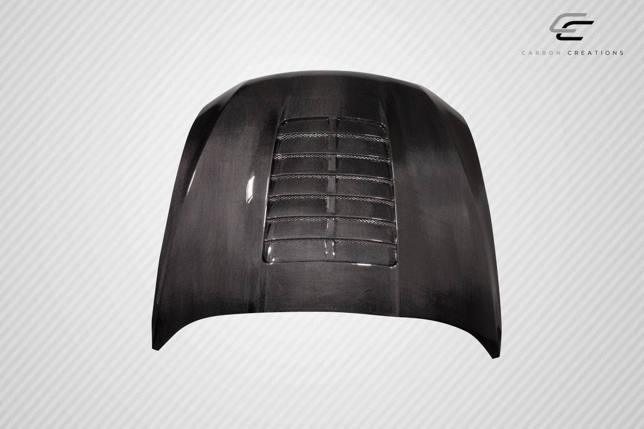 2013-2019 Ford Taurus Carbon Creations GT500 V2 Carbon Fiber Hood - Image 12