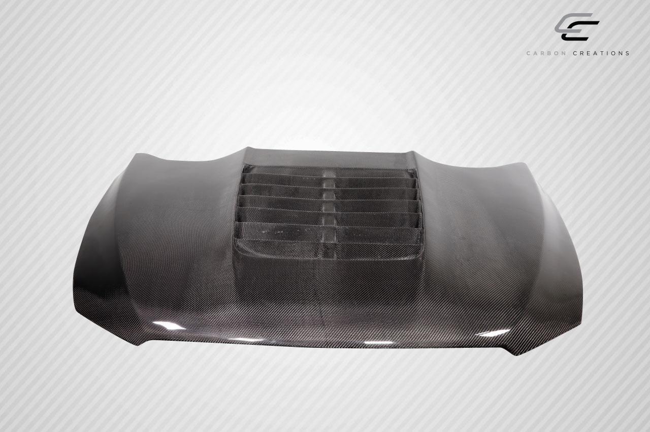 2013-2019 Ford Taurus Carbon Creations GT500 V2 Carbon Fiber Hood - Image 6