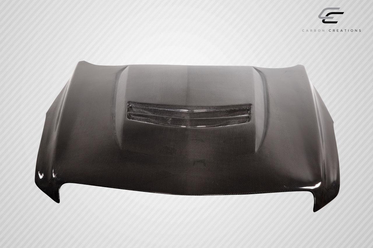 2012-2019 Cadillac ATS Carbon Creations V Look Carbon Fiber Hood - Image 2