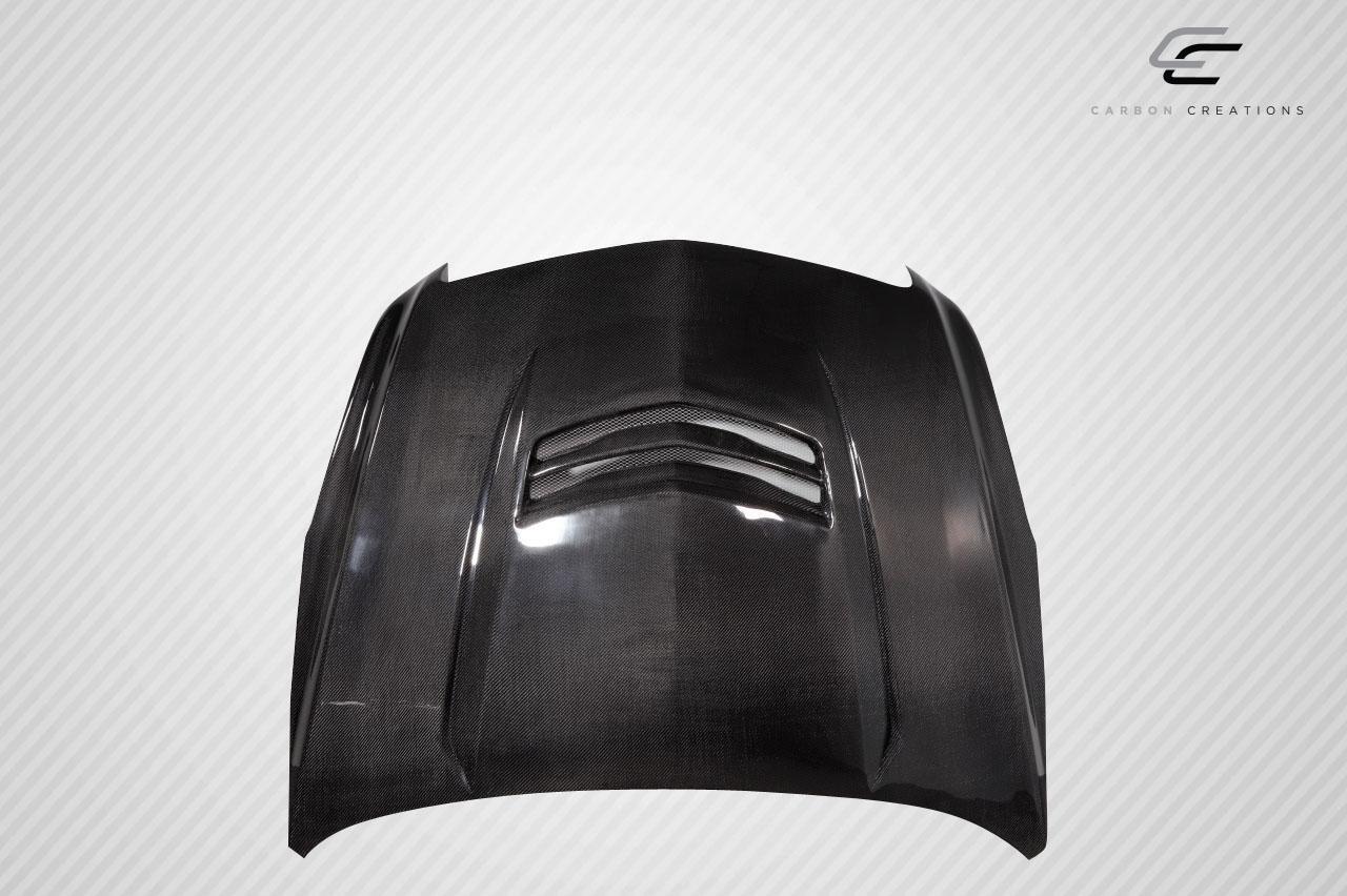 2012-2019 Cadillac ATS Carbon Creations V Look Carbon Fiber Hood - Image 8
