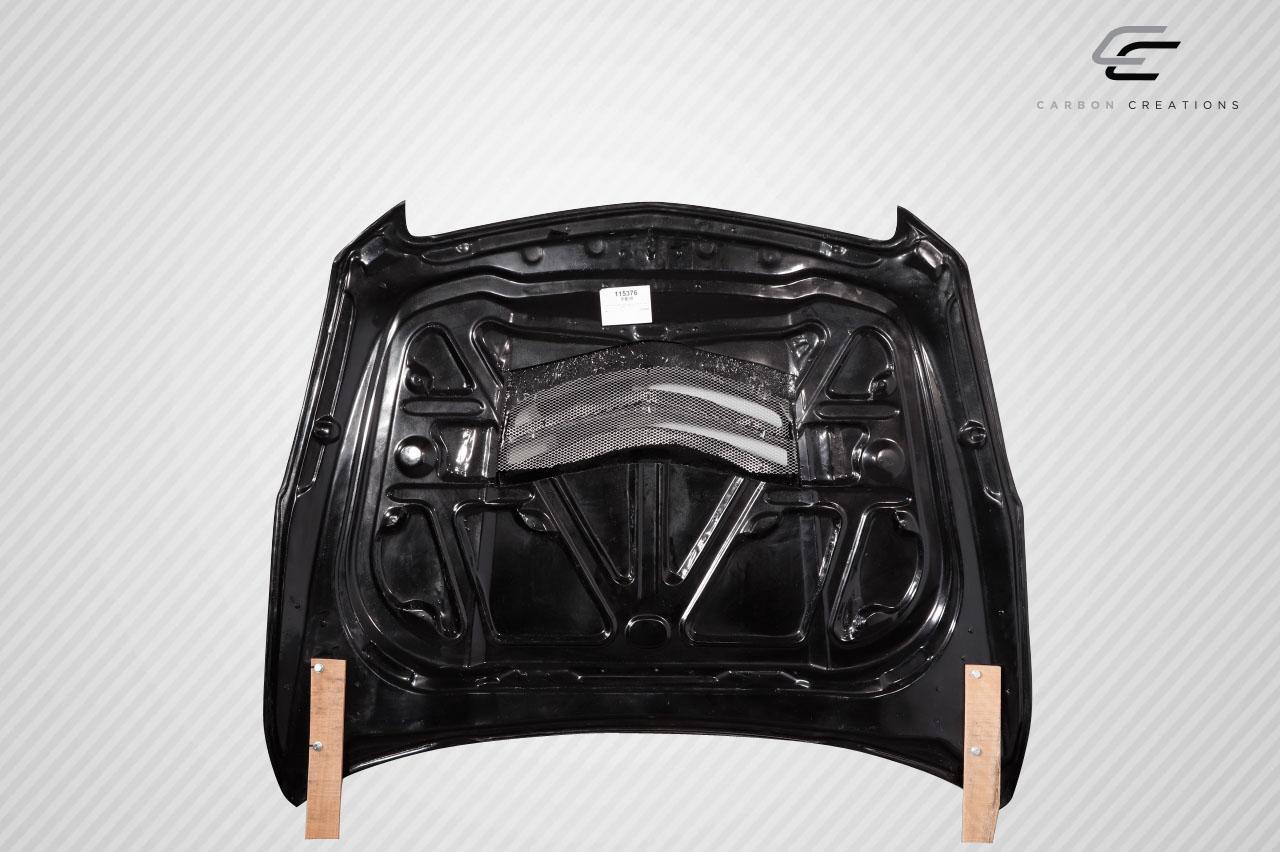2012-2019 Cadillac ATS Carbon Creations V Look Carbon Fiber Hood - Image 9