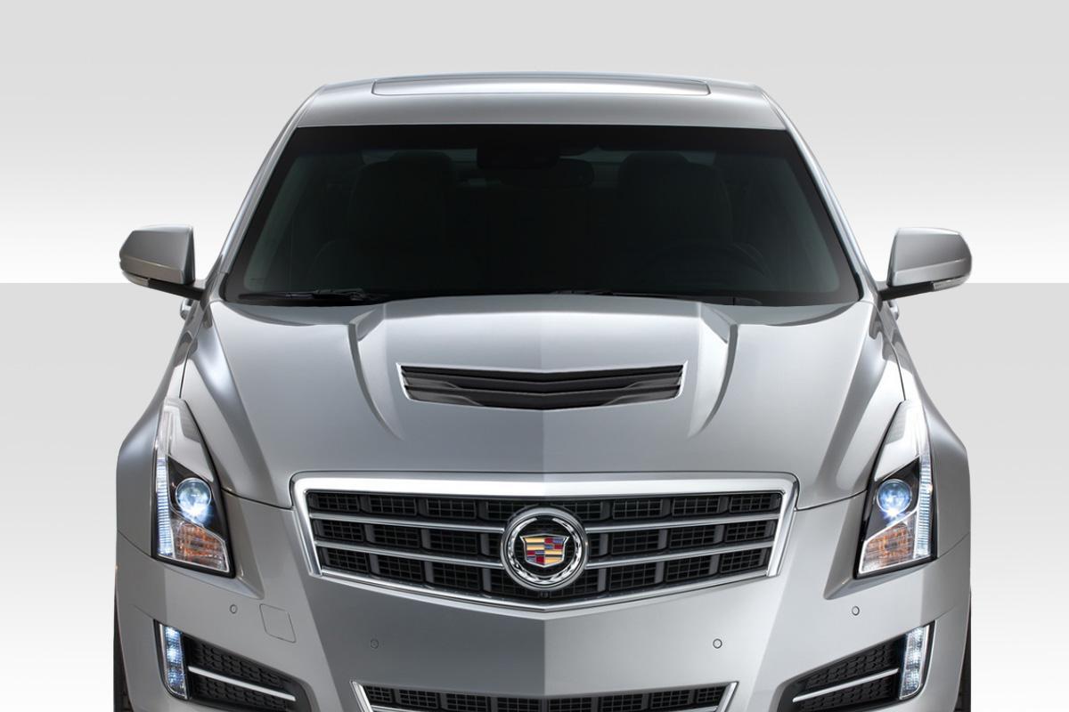 2012-2019 Cadillac ATS Duraflex V Look Hood - Image 1
