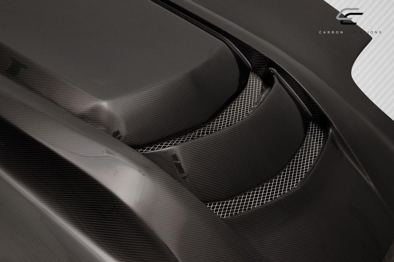 1997-2004 Chevrolet Corvette Carbon Creations ZR1 V2 Carbon Fiber Hood - Image 7