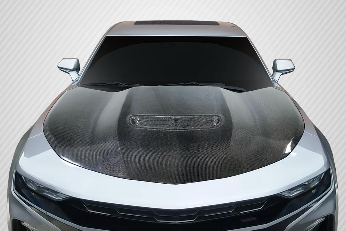 2016-2023 Chevrolet Camaro Carbon Creations SS Look Carbon Fiber Hood - Image 1