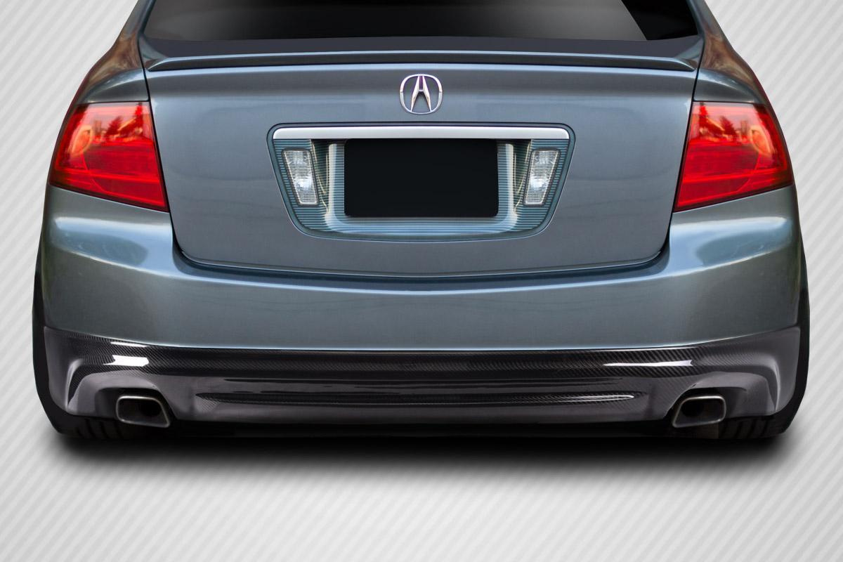 2004-2008 Acura TL Carbon Creations Aspec Look Carbon Fiber Rear Lip - Image 1