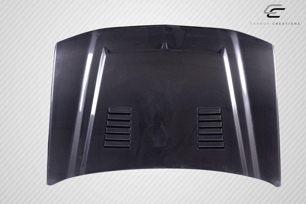 2002-2006 Chevrolet Avalanche Carbon Creations GT500 Carbon Fiber Hood - Image 2