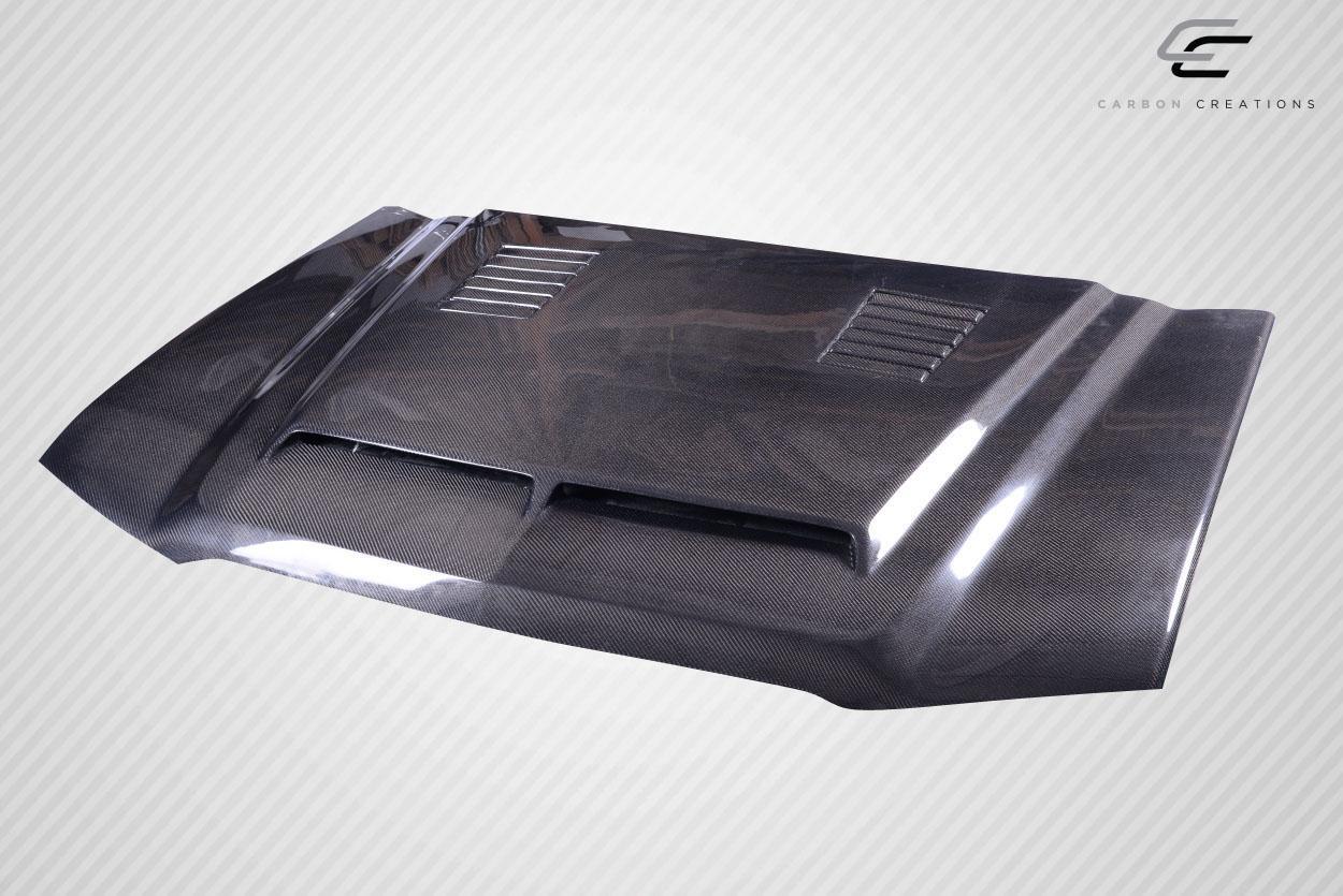 2002-2006 Chevrolet Avalanche Carbon Creations GT500 Carbon Fiber Hood - Image 5