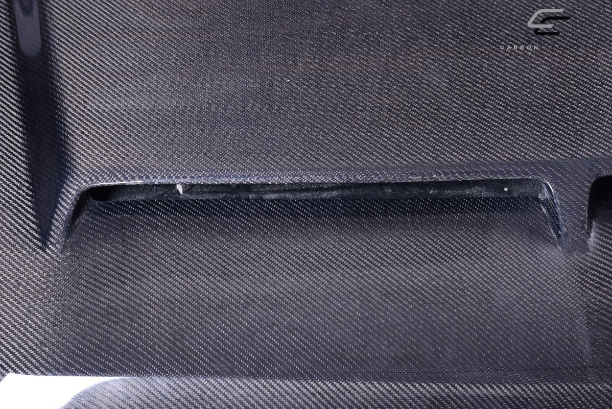 2002-2006 Chevrolet Avalanche Carbon Creations GT500 Carbon Fiber Hood - Image 7