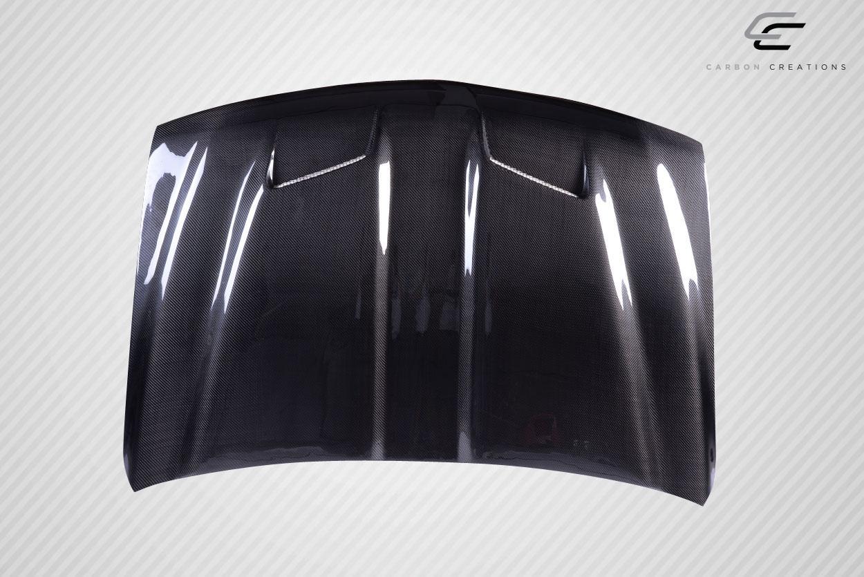 1999-2002 Chevrolet Silverado Carbon Creations Dual Ram Air Carbon Fiber Hood - Image 8