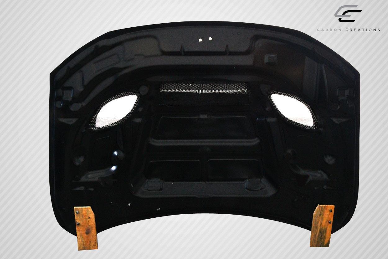 2011-2023 Dodge Durango Carbon Creations SRT Hellcat Look Carbon Fiber Hood - Image 8