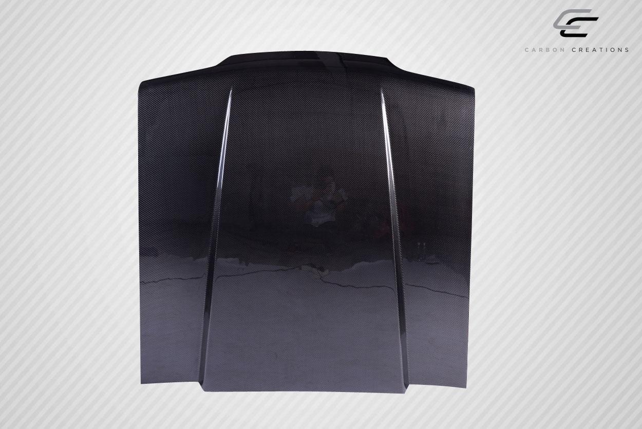 1987-1993 Ford Mustang Carbon Creations 2" Cowl Carbon Fiber Hood - Image 7