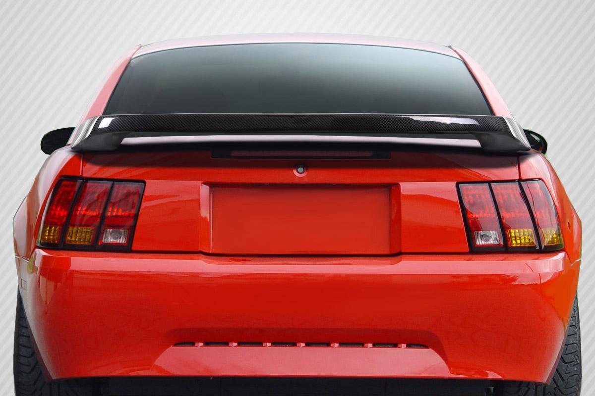 1999-2004 Ford Mustang Carbon Creations S351 Look Carbon Fiber Rear Wing - Image 1