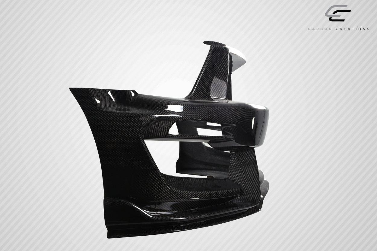 2005-2009 Ford Mustang Carbon Creations GT350 Look Carbon Fiber Front Bumper - Image 5