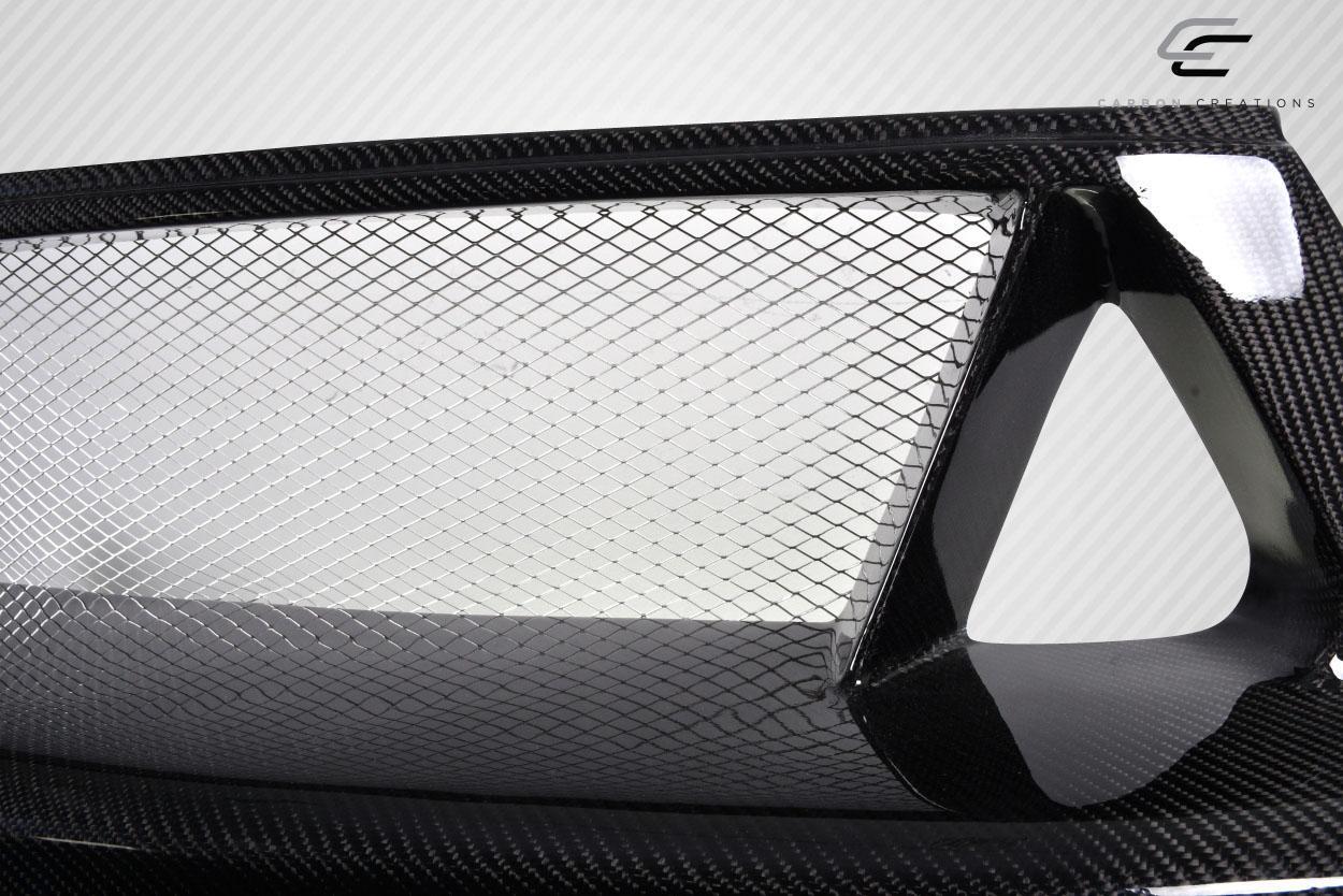 2005-2009 Ford Mustang Carbon Creations GT350 Look Carbon Fiber Front Bumper - Image 6