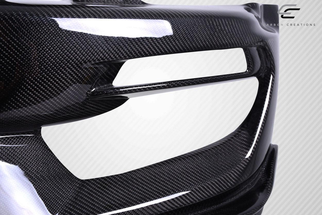 2005-2009 Ford Mustang Carbon Creations GT350 Look Carbon Fiber Front Bumper - Image 7
