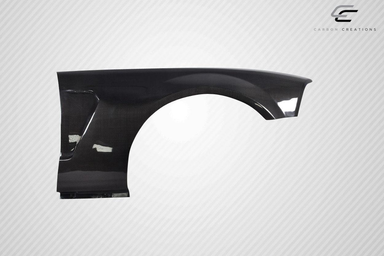 2005-2009 Ford Mustang Carbon Creations GT350 V2 Look Carbon Fiber Fender - Image 2
