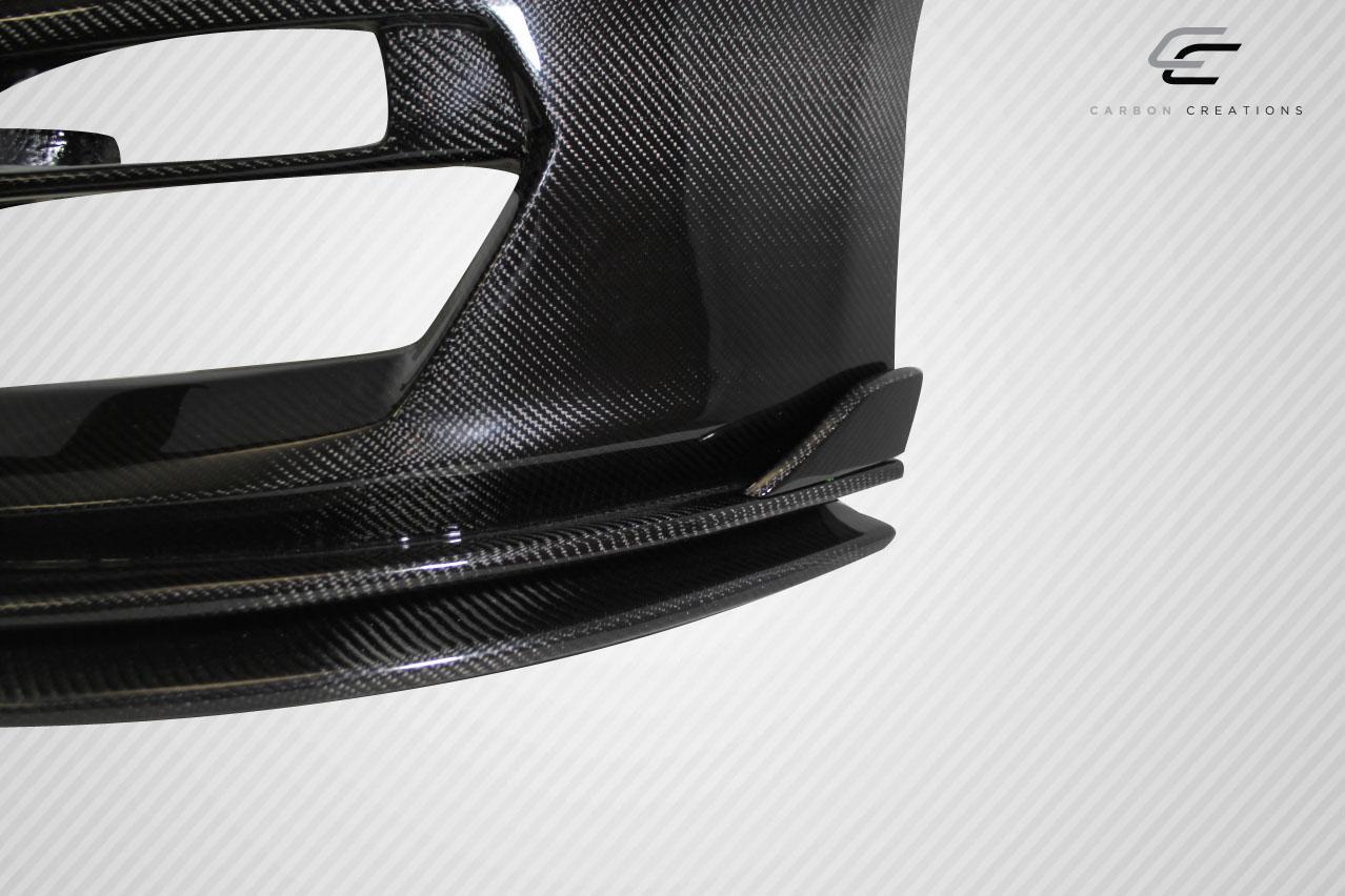 2015-2017 Ford Mustang Carbon Creations GT350 Look Carbon Fiber Front Bumper - Image 8