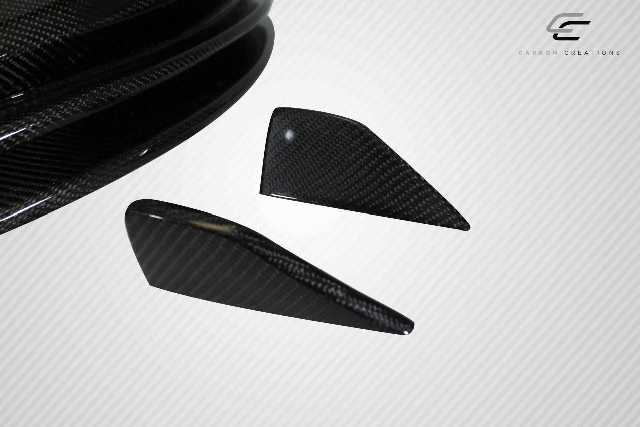 2015-2017 Ford Mustang Carbon Creations GT350 Look Carbon Fiber Front Bumper - Image 9