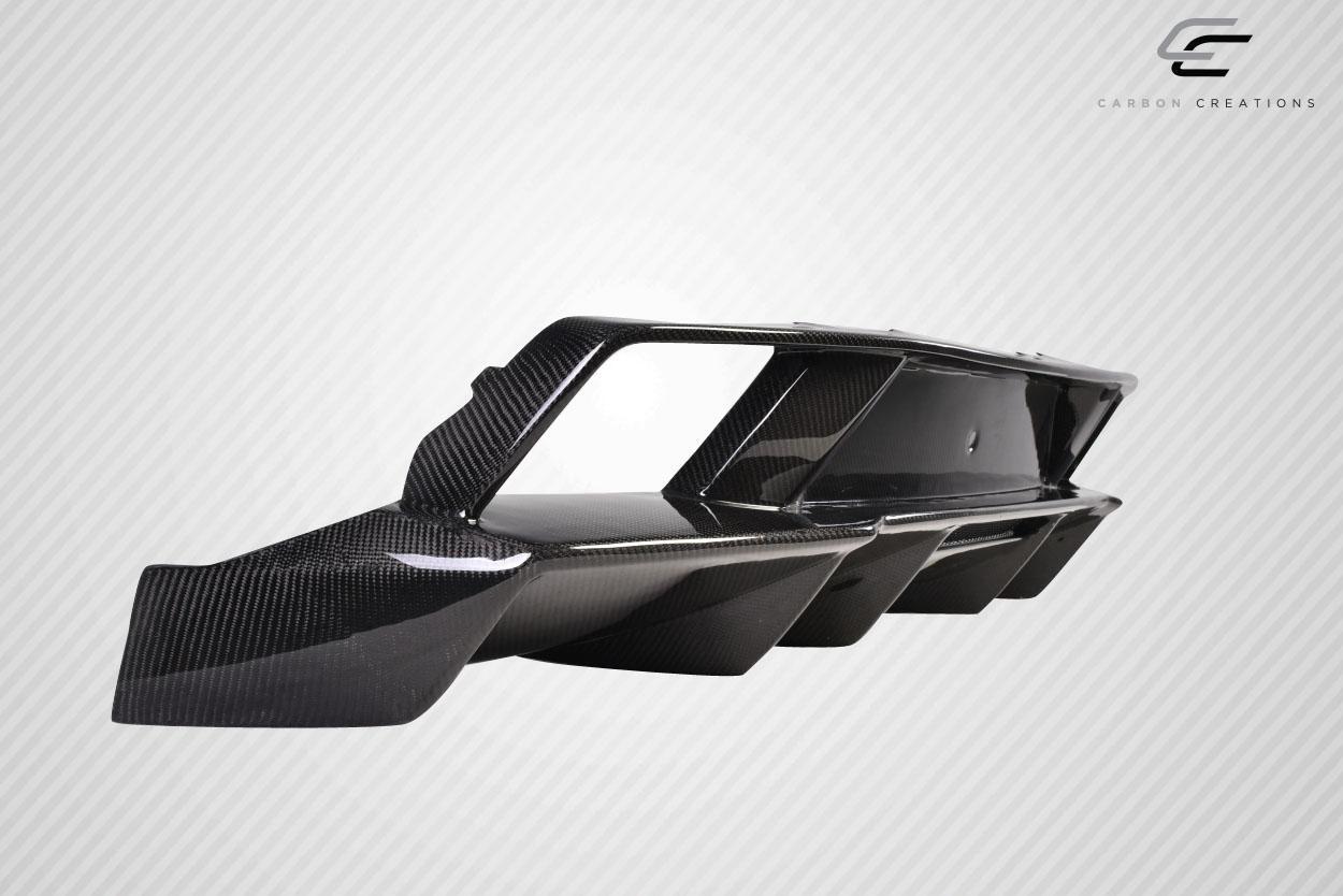 2009-2013 Lamborghini Gallardo Carbon Creations LP570 Look Carbon Fiber Rear Lip - Image 5