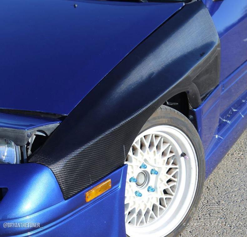 1986-1991 Mazda RX7 Carbon Creations M-1 Carbon Fiber Fender - Image 3