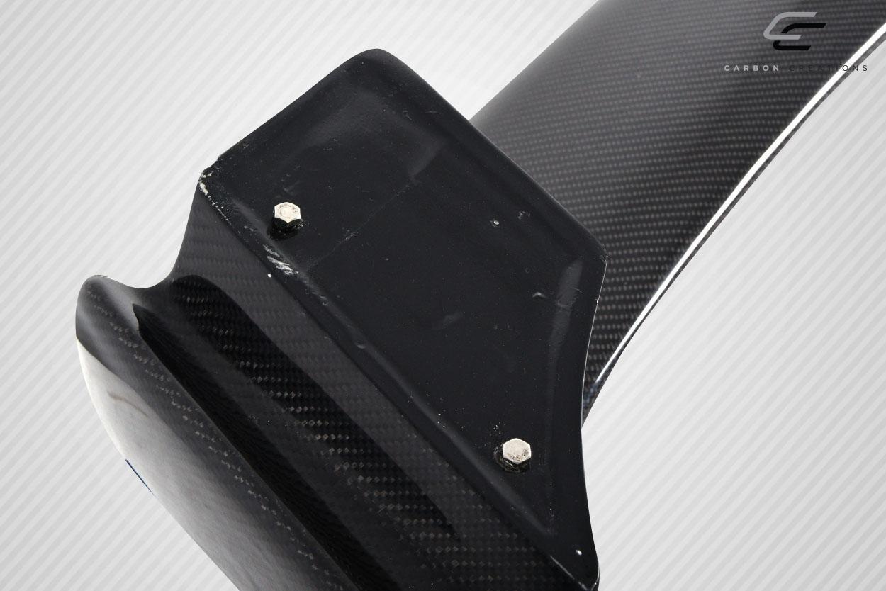 2000-2005 Mitsubishi Eclipse Carbon Creations Shock Carbon Fiber Rear Wing - Image 6