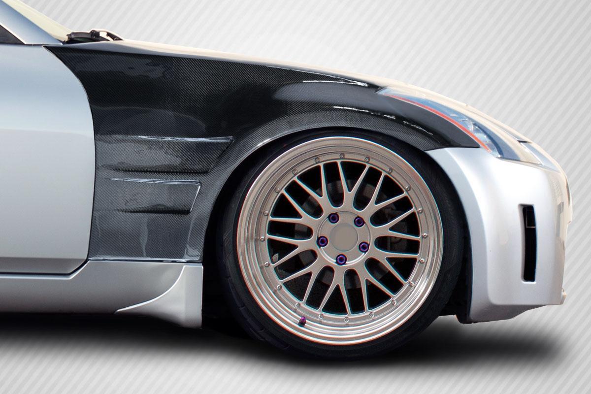 2003-2008 Nissan 350Z Carbon Creations GT Concept Carbon Fiber Fender - Image 1
