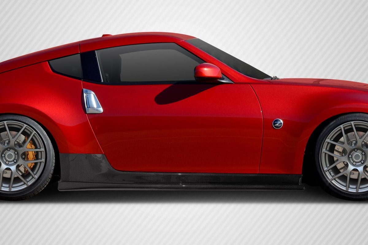 2009-2020 Nissan 370Z Carbon Creations SL-R Carbon Fiber Side Skirts - Image 1