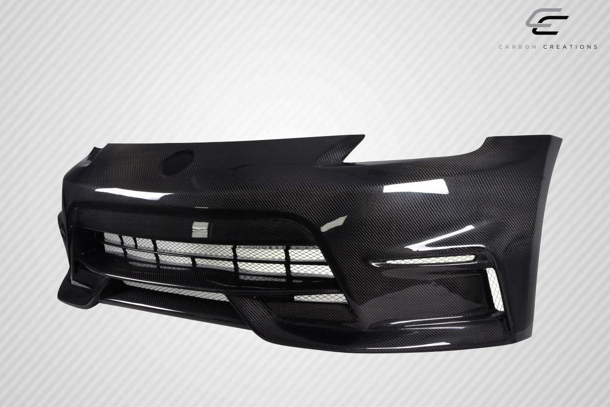 2003-2008 Nissan 350Z Carbon Creations N4 Carbon Fiber Front Bumper - Image 4