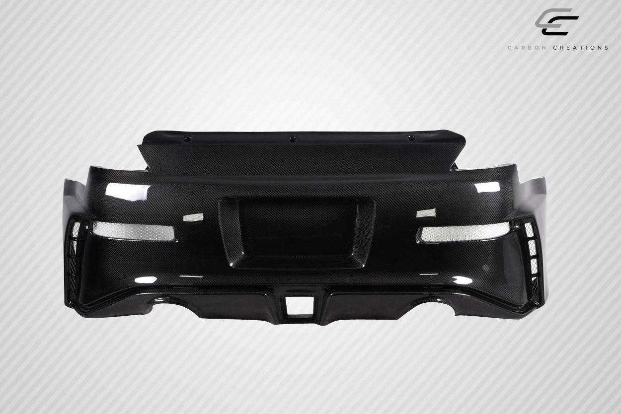 2003-2008 Nissan 350Z Carbon Creations N4 Carbon Fiber Rear Bumper - Image 2