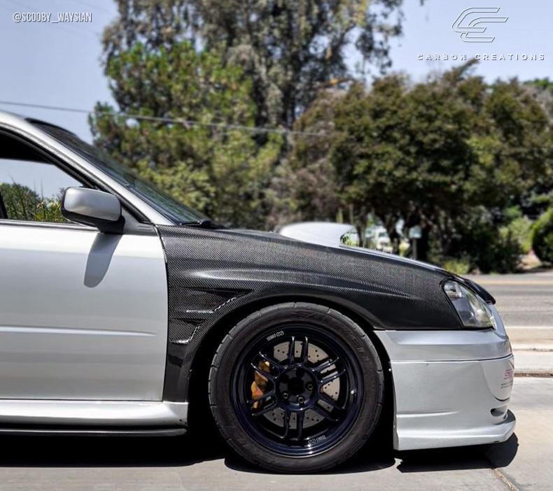 2004-2005 Subaru Impreza Carbon Creations GT Concept Carbon Fiber Fender - Image 2