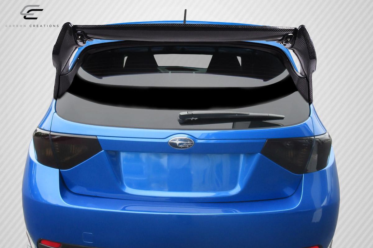 2008-2014 Subaru Impreza Carbon Creations VR-S Carbon Fiber Rear Wing - Image 2