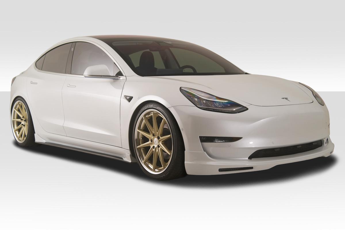 2018-2023 Tesla Model 3 Duraflex GT Concept Front Lip - Image 4