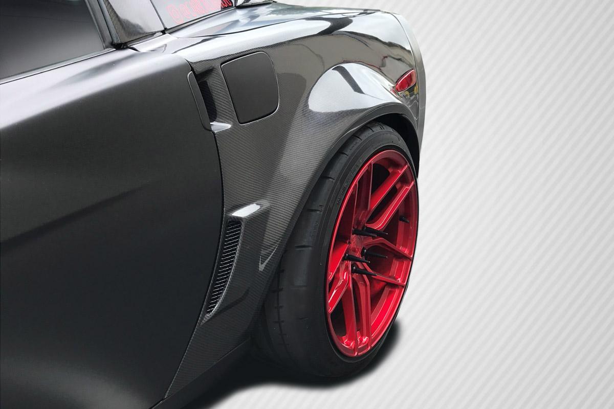 2005-2013 Chevrolet Corvette Carbon Creations ZR2 Carbon Fiber Fender - Image 1