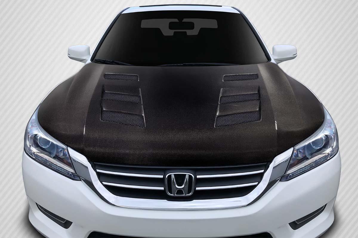 2013-2015 Honda Accord Carbon Creations AM-S Carbon Fiber Hood - Image 1