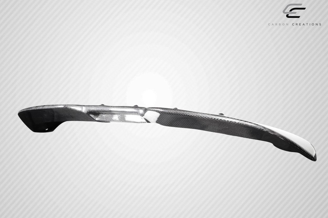 2018-2023 Subaru Crosstrek Carbon Creations STI Look Carbon Fiber Rear Wing - Image 5
