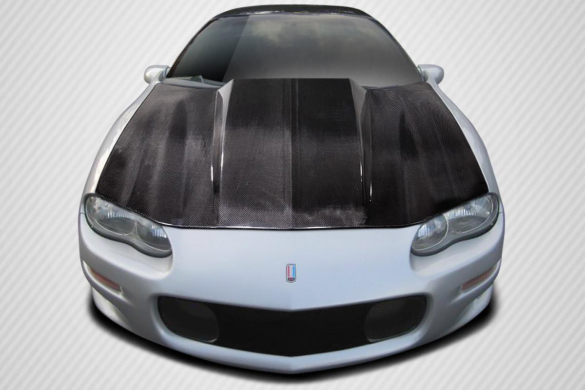 1998-2002 Chevrolet Camaro Carbon Creations Cowl Carbon Fiber Hood - Image 1